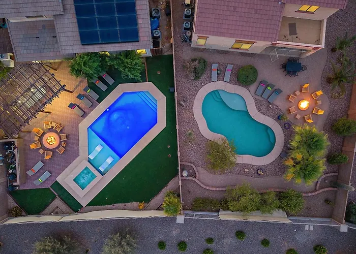 Mountain View Retreat Pool, Firepit Pool Table Fun Villa Casa Grande