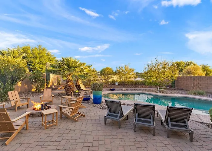 Villa Mountain View Retreat Pool, Firepit Pool Table Fun *