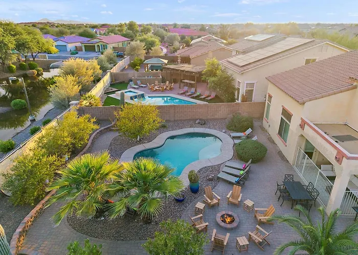 Villa Mountain View Retreat Pool, Firepit Pool Table Fun