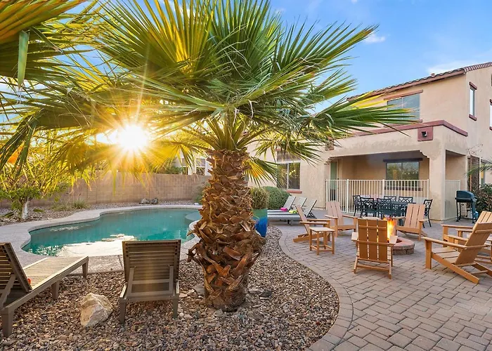 Mountain View Retreat Pool, Firepit Pool Table Fun * Casa Grande