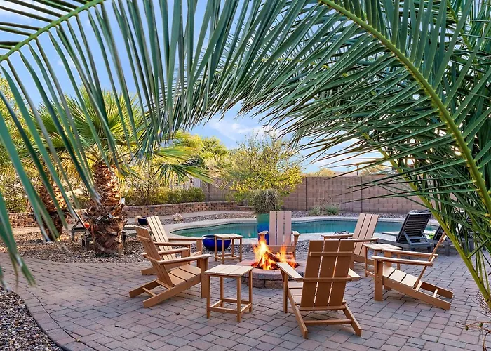 Villa Mountain View Retreat Pool, Firepit Pool Table Fun