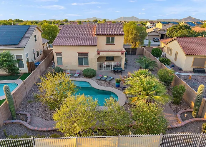 Mountain View Retreat Pool, Firepit Pool Table Fun Villa Casa Grande